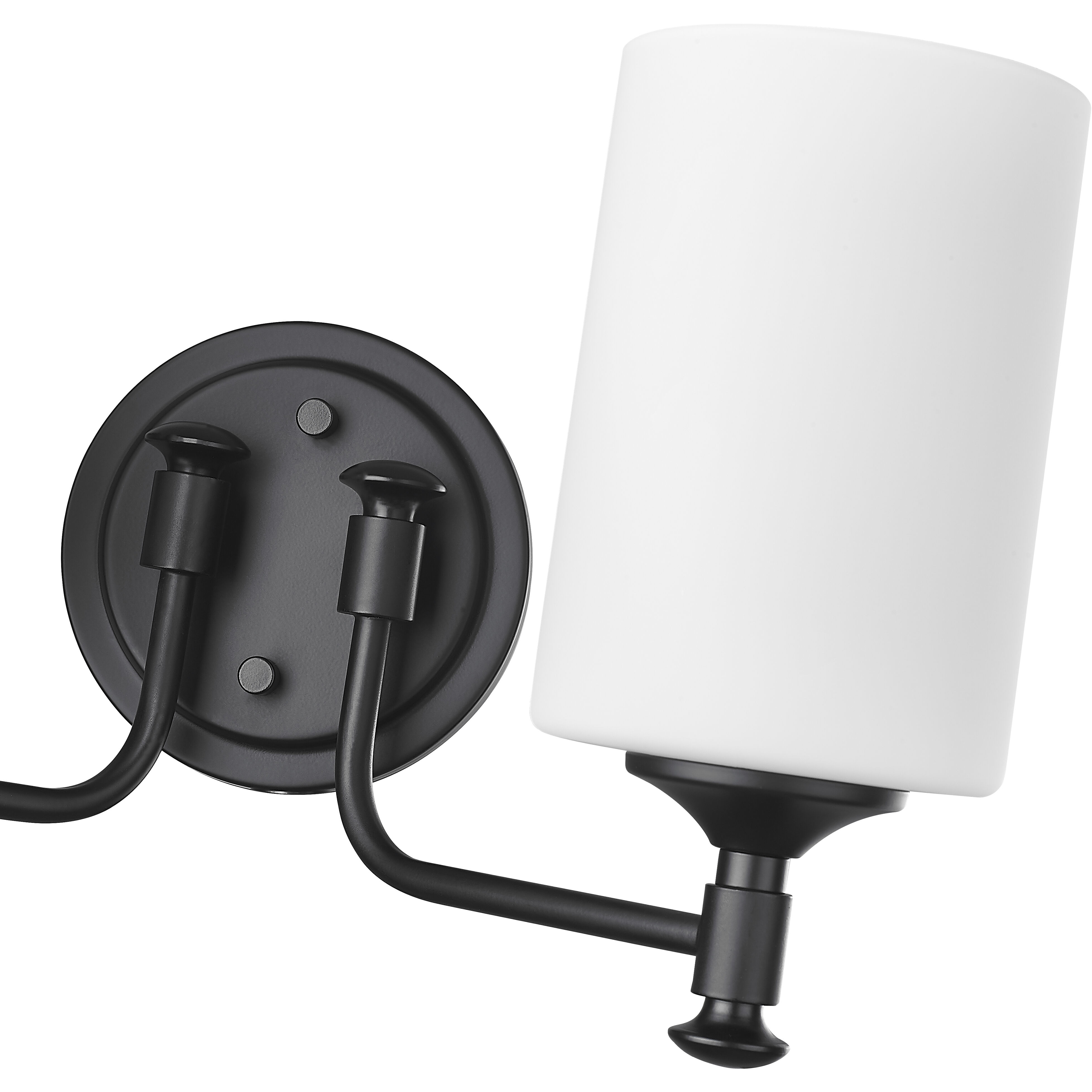 Ailey 2 Light 14.63 inch Matte Black Vanity Light Wall Light